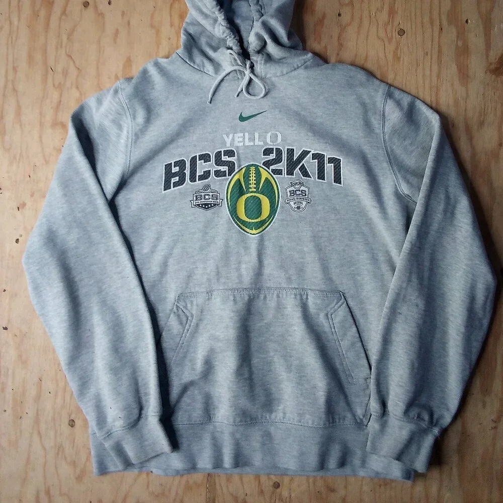Nike Center Swoosh Oregon Ducks BCS 2011 Hoodie